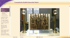 Desktop Screenshot of mainz-evangelisch-stadtkirchenarbeit.de